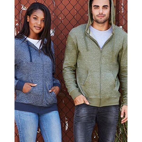 Unisex Pacifica Full-Zip Hoodie Sweatshirt Thumbnail